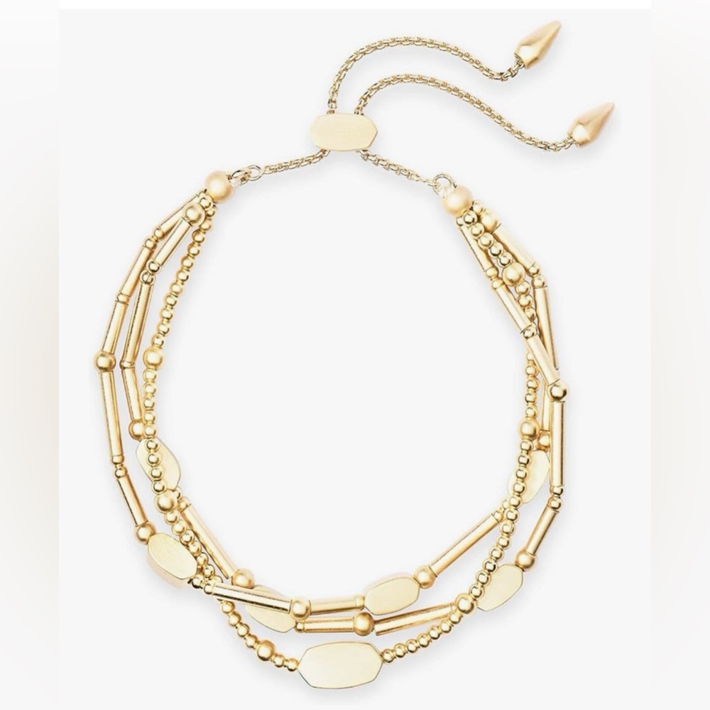 Kendra Scott Chantal Gold Multi-Strand Necklace